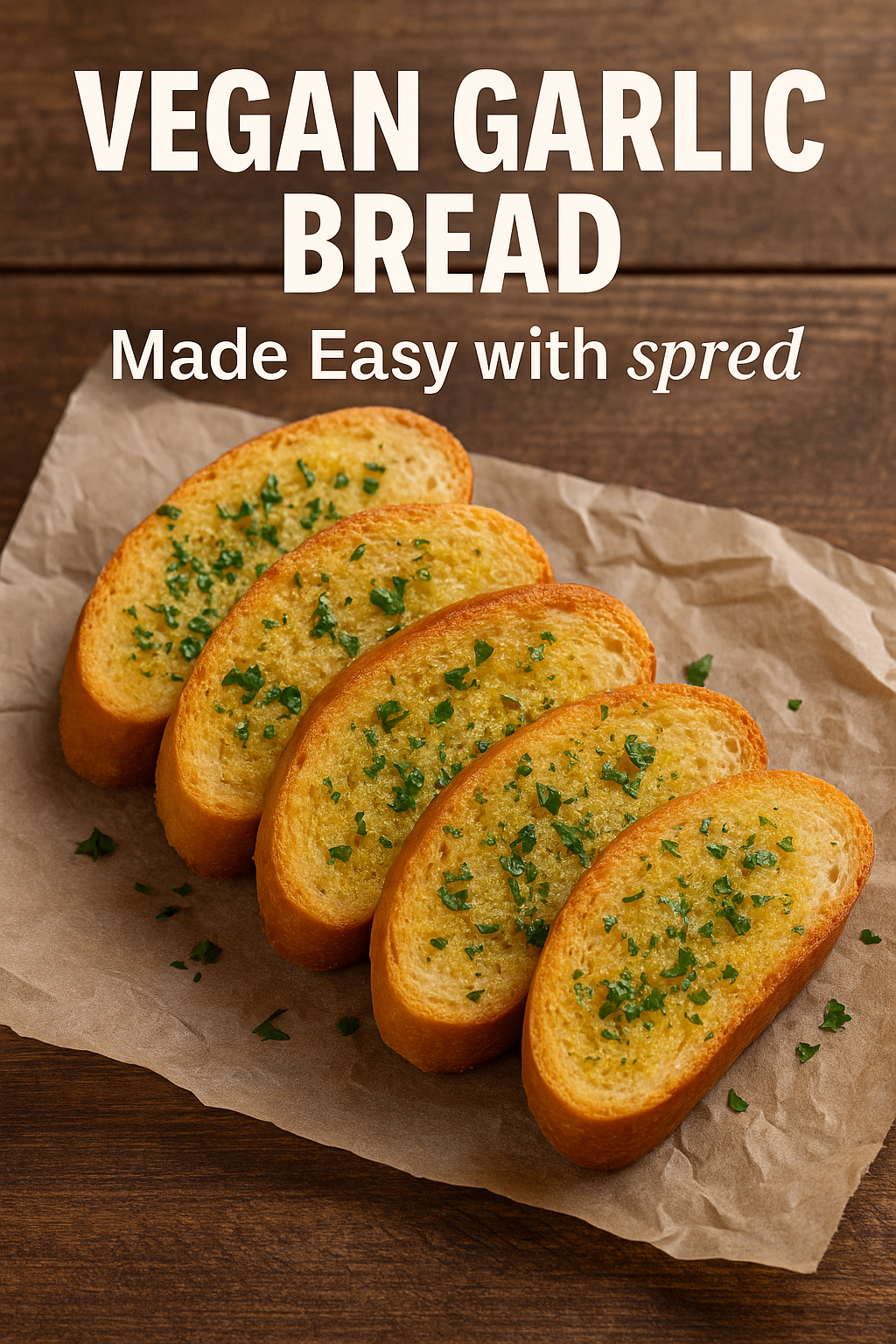Vegan Garlic Bread: Made Easy with spred